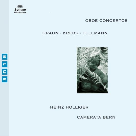 Cover Graun / Krebs / Telemann: Oboe Concertos