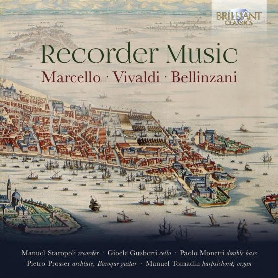 Cover Marcello, Vivaldi & Bellinzani: Recorder Music