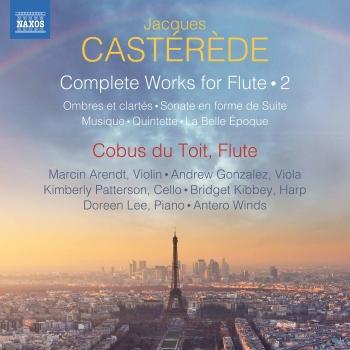 Cover Castérède: Complete Works for Flute, Vol. 2