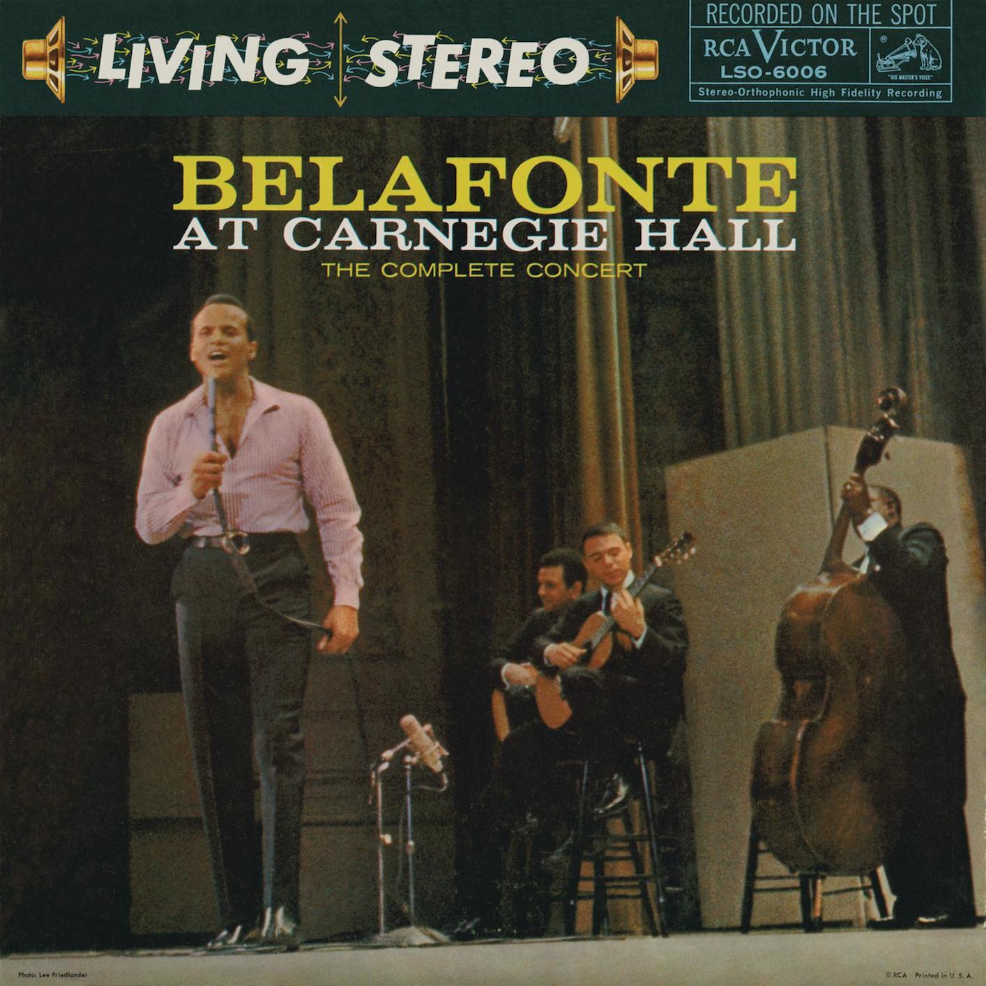 Cover Belafonte: At Carnegie Hall