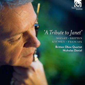 Cover Mozart, Britten, Knussen & Françaix: A Tribute to Janet