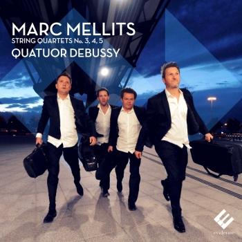 Cover Mellits: String Quartets Nos. 3, 4 & 5