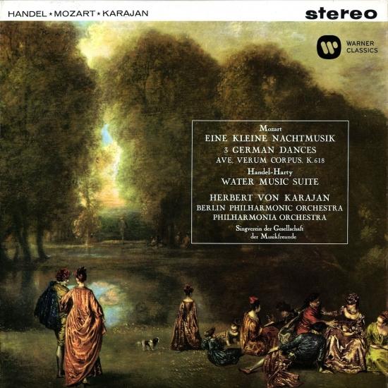 Cover Mozart: Serenade No. 13, Ave verum corpus, German Dances / Handel: Water Music