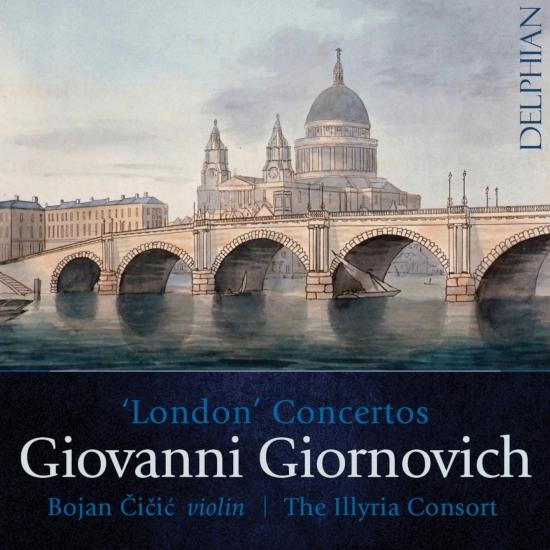 Cover Giornovich: London Concertos