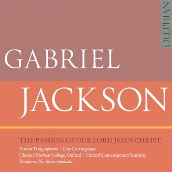 Cover Gabriel Jackson: The Passion of Our Lord Jesus Christ