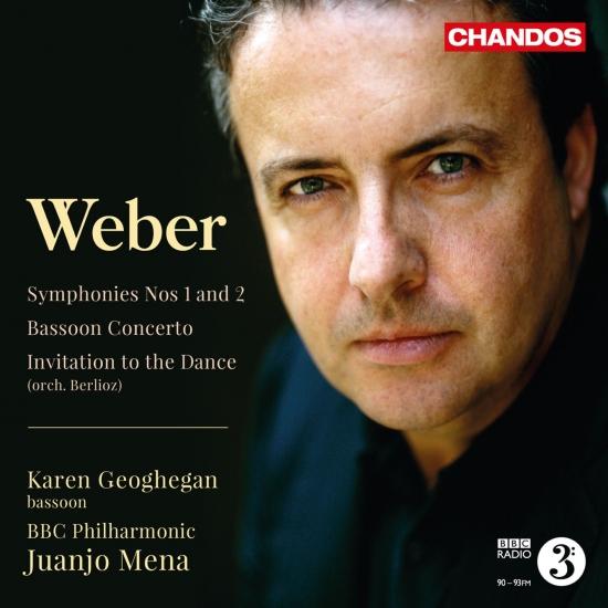 Cover Weber: Symphonies Nos. 1 & 2, Bassoon Concerto & Invitation to the Dance