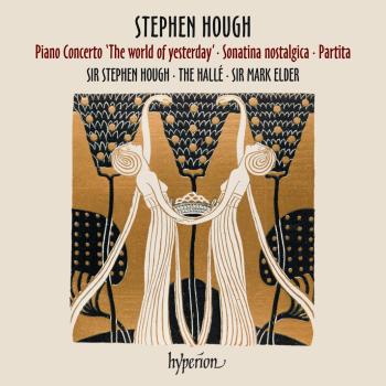 Cover Hough: Piano Concerto, Sonatina & Partita