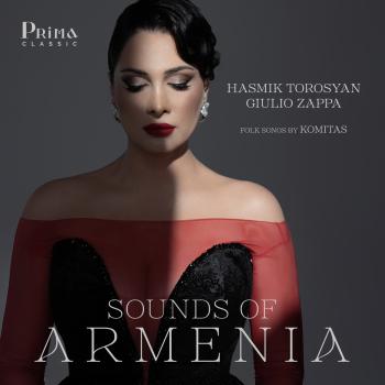 Cover Sounds of Armenia: Folk Songs by Komitas