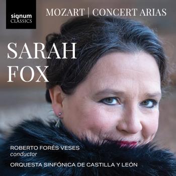 Cover Sarah Fox: Mozart Concert Arias