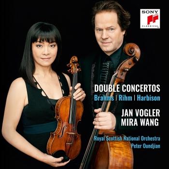 Cover Brahms, Rihm, Harbison: Double Concertos