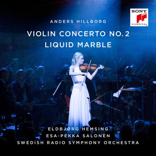 Cover Hillborg: Violin Concerto No. 2 - Liquid Marble