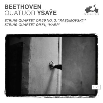 Cover Beethoven: String Quartet Op. 59 No. 3 'Rasumovsky', String Quartet Op. 74 'Harp' (Live)