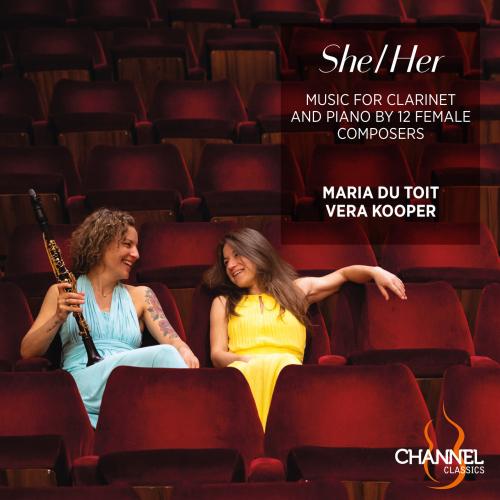 Cover She/Her: Music for Clarinet and Piano by 12 Female Composers