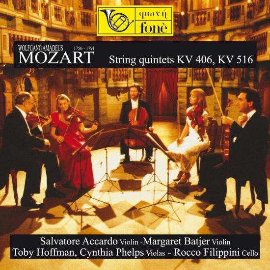 Cover W.A. Mozart: String quintets KV 406, KV 516