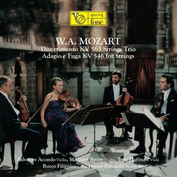 Cover W.A. Mozart: Divertimento KV 563, Adagio e Fuga KV 546