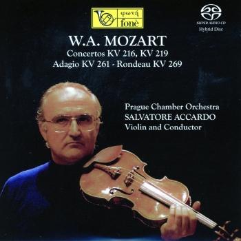 Cover W.A. Mozart: Concertos KV 216, KV 219 - Adagio KV 261 - Rondeau KV 269