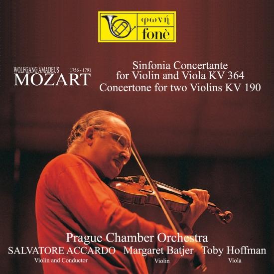 Cover W.A. Mozart: Sinfonia Concertante KV 364 - Concertone KV 190