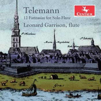 Cover Telemann: 12 Fantasias for Solo Flute, TWV 40:2-13