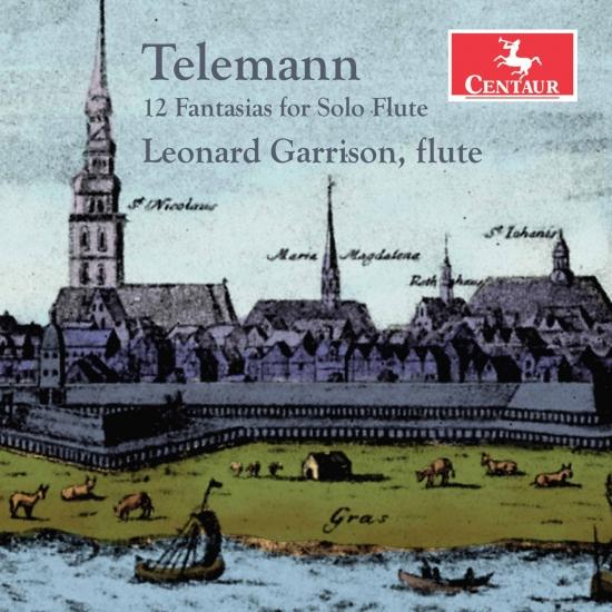 Cover Telemann: 12 Fantasias for Solo Flute, TWV 40:2-13