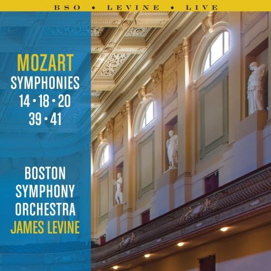 Cover Mozart Symphonies: 14, 18, 20, 39 & 41
