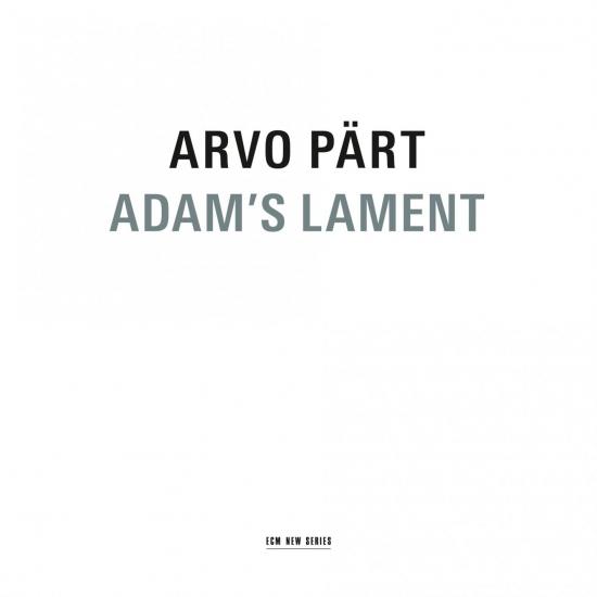 Cover Arvo Pärt: Adam's Lament