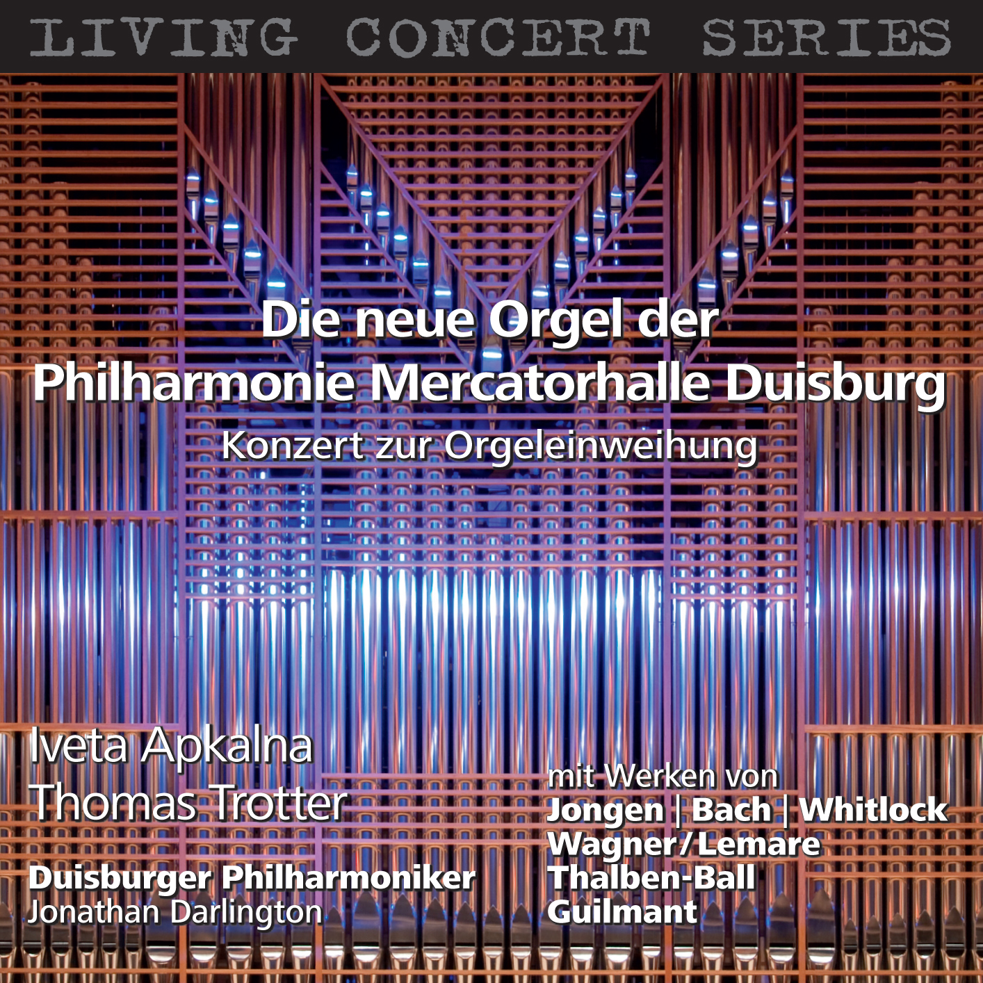 Cover The New Organ of the Philharmonie Mercatorhalle Duisburg