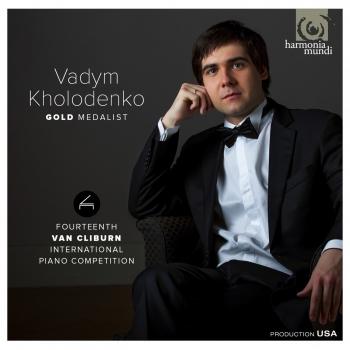 Cover Gold Medalist Van Cliburn International Piano Competition. Works by Liszt and Stravinsky