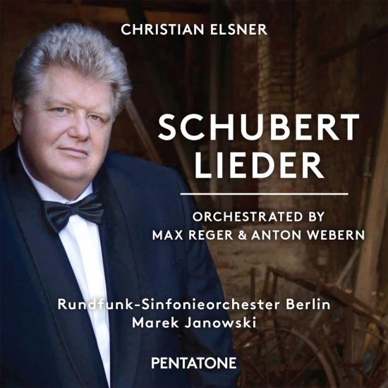 Cover Schubert: Lieder (Orch. by Max Reger & Anton Webern)