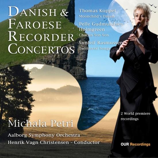 Cover Danish & Faroese Recorder Concertos