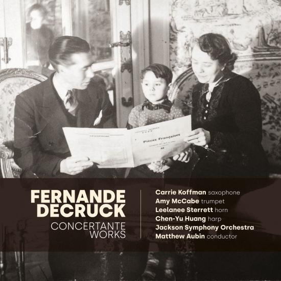 Cover Fernande Decruck: Concertante Works