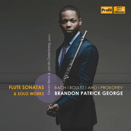 Cover J.S. Bach, Boulez, Aho & Prokofiev: Flute Sonatas & Solo Works