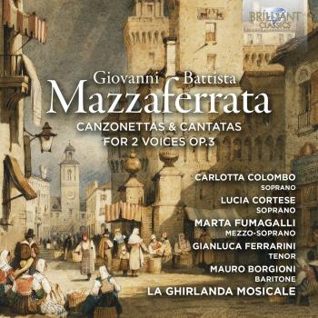 Cover Mazzaferrata: Canzonettas & Cantatas for 2 Voices, Op. 3