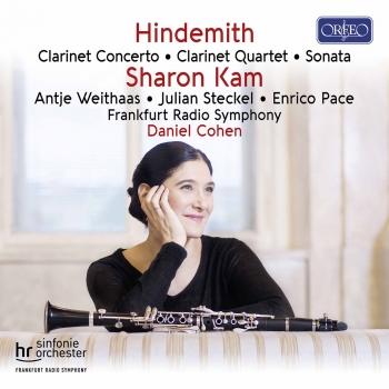 Cover Hindemith: Clarinet Concerto, Clarinet Quartet & Clarinet Sonata