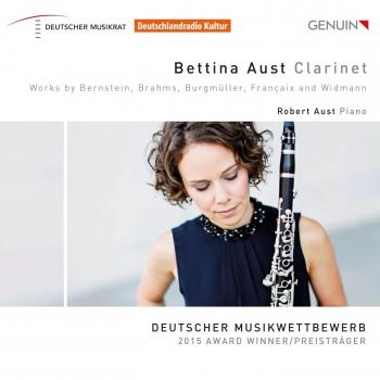 Cover Bernstein, Brahms, Burgmüller, Françaix & Widmann: Works for Clarinet & Piano