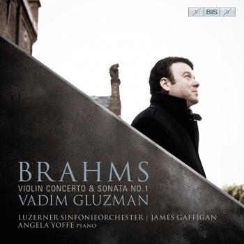 Cover Brahms: Violin Concerto in D Major, Op. 77 & Violin Sonata No. 1 in G Major, Op. 78 'Regen'