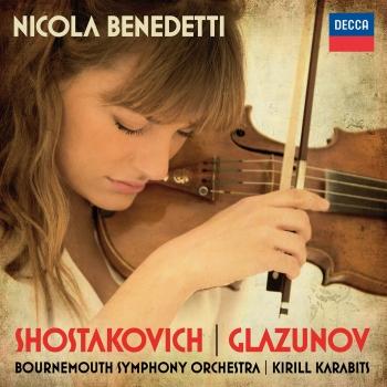 Cover Shostakovich: Violin Concerto No.1; Glazunov: Violin Concerto
