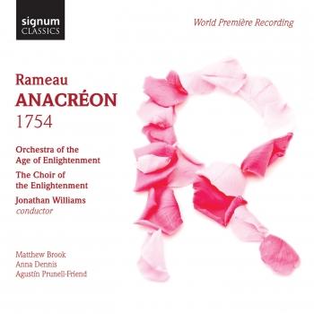 Cover Rameau: Anacréon (1754)