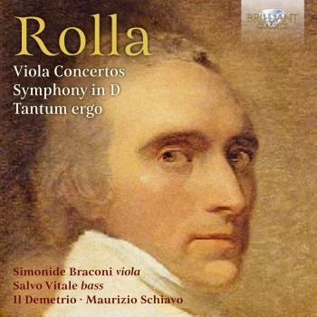 Cover Rolla: Viola Concertos, Symphony in D, Tantum ergo