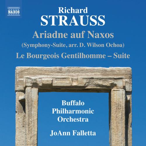 Cover R. Strauss: Le bourgeois gentilhomme Suite & Ariadne auf Naxos, Symphony-suite