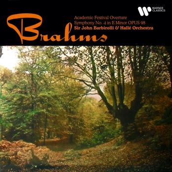 Cover Brahms: Academic Festival Overture, Op. 80 & Symphony No. 4, Op. 98 (Remastered)