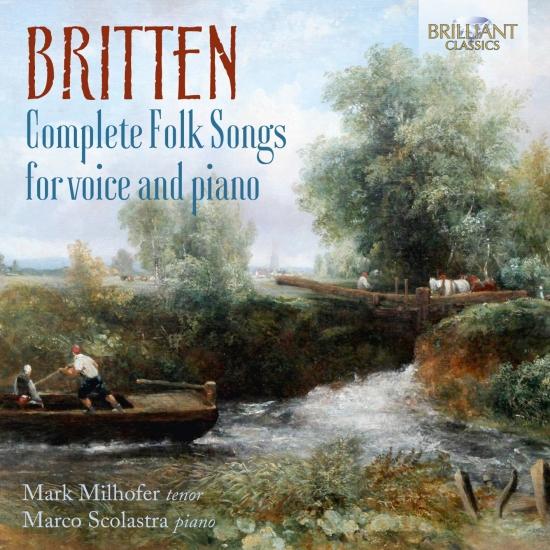 Cover Britten: Complete Folk Songs for Voice and Piano