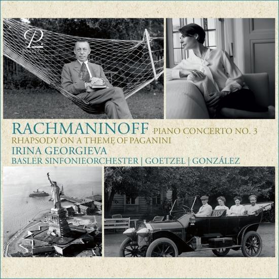 Cover Piano Concerto No. 3, Rhapsody on a Theme of Paganini