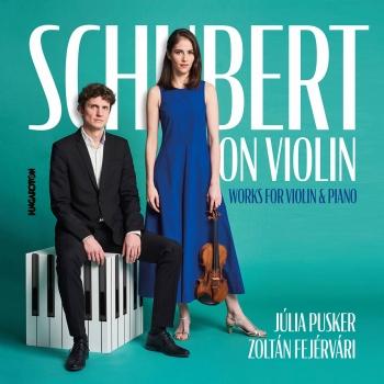 Cover Schubert on Violin, works for violin and piano