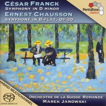 Cover Franck: Symphony in D Minor / Chausson: Symphony in B Flat Major