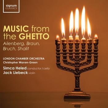 Cover Music from the Ghetto: Ailenberg, Braun, Bruch, Shalit