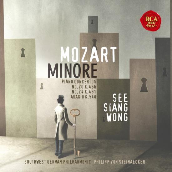 Cover Mozart: Minore - Piano Concertos No. 20 & 24, Adagio K. 540