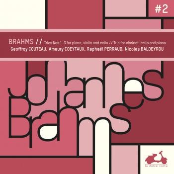 Cover Brahms: Trios Nos. 1-3 for Piano, Violin & Cello