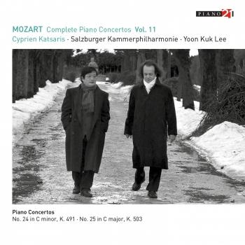 Cover Mozart: Complete Piano Concertos, Vol. 11 (Live - K. 491 & 503) (Live - Cadenza A by Katsaris)