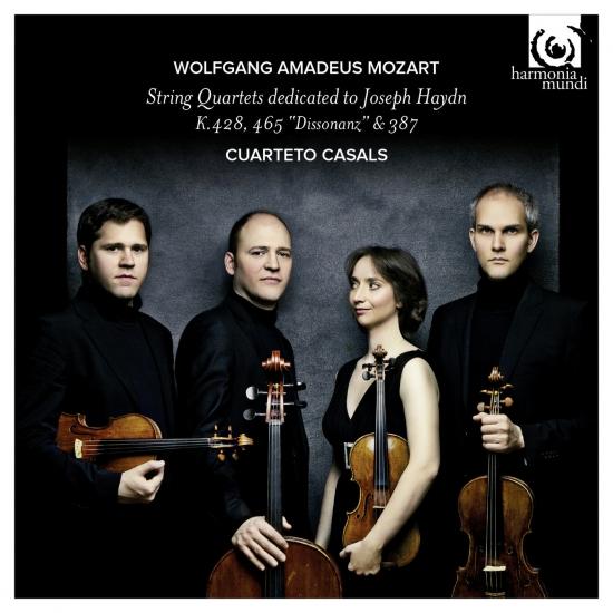 Cover Mozart: String Quartets (K428, 465 & 387) dedicated to Joseph Haydn