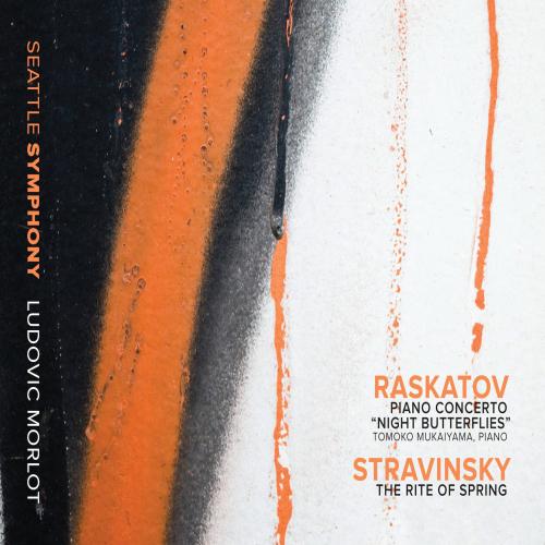 Cover Raskatov: Piano Concerto Night Butterflies / Stravinsky: The Rite of Spring (Live)